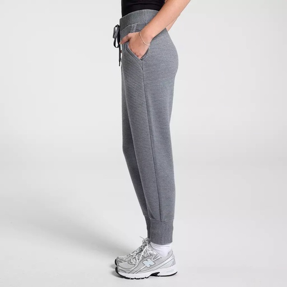 CALIA Women's Elevate Rib Jogger Dark Heather Grey Size XS - Picture 5 of 10